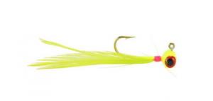 Mr. Crappie Shoo Shiner Jig -  1/32oz - Chartreuse Shiner - MRCSS132-610