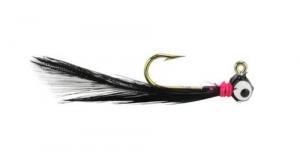 Mr. Crappie Shoo Shiner Jig -  1/32oz - Black Jack - MRCSS132-691