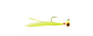 Mr. Crappie Shoo Shiner Jig -  1/64oz - Chartreuse Shiner - MRCSS164-610