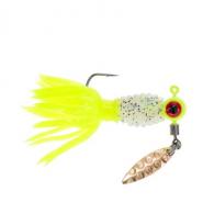 Mr. Crappie Sausage Head Spin Jig - 1/8oz - Monkey Shine - MRCSHSIPCT18-227