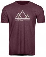 Leupold Trust Is Earned Tee Maroon Large - 184163