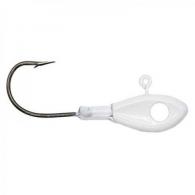 Leland's Lures Eye Hole Minnow Head Jig Head - 1/16oz - White - 22137