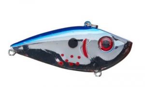 Strike King Red Eye Shad - 2.25" - Bleeding Chrome Blue - REYESD38-391