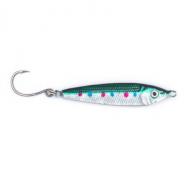 GOT-CHA Jigfish Lure 1/2", 2oz, #1/0 hook Black, Green, Silver - JFSH2-BGS