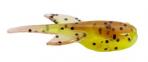 Mr. Crappie Sugar Glider - 1.5" - Pumpkin with Chartreuse Tail - MRCSGLDR15-48