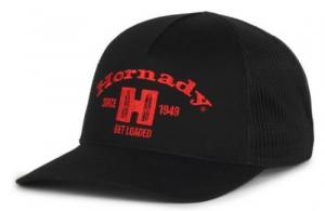 Outdoor Cap Hornady Simple H Logo Meshback Cap, Blk/Blk - HRN08