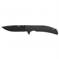 Bear & Son Cutlery Drop Point Sideliner Folding Knife, 3 1/4" Blade, Black Zytel Handle, Pocket Clip, Box - 778B
