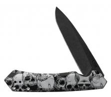 Case Embellished Black Folding Knife - 64645