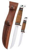 Case Leather Hunter Two Knife - 00372 Case Leather Hunter Two Knife - 00372