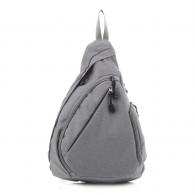 Jessie & James Peyton Sling Shoulder Concealed Carry Backpack - Gray - AMC5819 GY