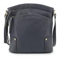 Jessie & James Robin Concealed Carry Lock and Key Crossbody - Navy - DAC7044L NV