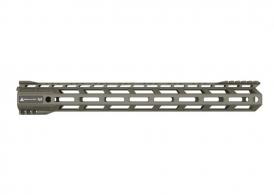 Rise Armament 13.5" AR-15 Skeletonized M-LOK Handguard - Foliage Green - RA-905-135-FG