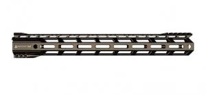 Rise Armament 13.5" AR-15 Skeletonized M-LOK Handguard - Spartan Bronze - RA-905-135-SB Rise Armament 13.5" AR-15 Skeletonized M-LOK Handguard - Spartan Bronze - RA-905-135-SB