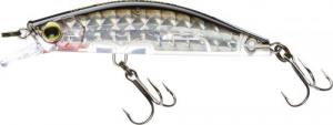 Yo-Zuri 3DR-X Flat Heavy Sinking Minnow 60mm - 2.375" - Prism Silver Black - R1542 PSBL