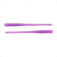 LiveTarget ICT 4.5" Finesse Worm, Purple / Pink, 10/pack - FWRM114SK1015