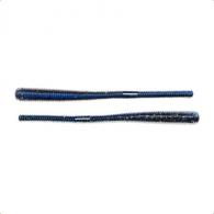 LiveTarget ICT 4.5" Finesse Worm, Blue / Black, 10/pack - FWRM114SK1017