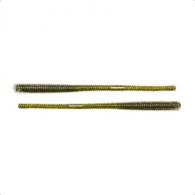 LiveTarget ICT 4.5" Finesse Worm, Green / Red, 10/pack - FWRM114SK1027