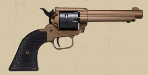 Heritage Manufacturing Rough Rider 4.75" Steel, Burnt Bronze - SRR22A4 Heritage Manufacturing Rough Rider 4.75" Steel, Burnt Bronze - SRR22A4