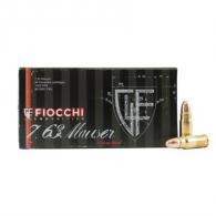 Fiocchi Specialty 7.63 Mauser 88gr FMJ 50/bx (50 rounds per box)