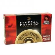Federal Vital Shok Barnes Expander 12ga 3/4oz Slug 5/bx (5 rounds per box) - FEDPC152XT1 Federal Vital Shok Barnes Expander 12ga 3/4oz Slug 5/bx (5 rounds per box) - FEDPC152XT1