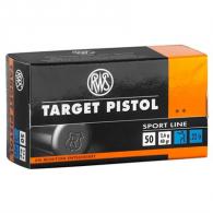 RWS .22 LR Target Pistol 40gr 50/bx (50 rounds per box) - WAL2132710
