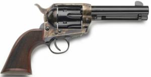 Traditions Firearms 1873 Frontier Case Hardened/Blued Checkered Grip 4.75" 357 Magnum Revolver