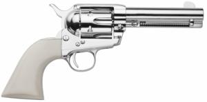 Traditions Firearms 1873 Frontier Nickel 4.75" 357 Magnum Revolver - SAT73-125