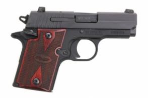 SIG P938 9MM ROSEWOOD BLK NITRON NS 6RD