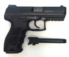 Heckler & Koch M730901LE-EXB P30 V1 LT LEM 9MM 15RD TBBL NGHT SGTS - M730901LEEXB