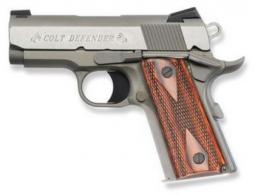 COLT DEFENDER 45ACP 3 SS CERAKOTE/SS - O7000S COLT DEFENDER 45ACP 3 SS CERAKOTE/SS - O7000S