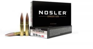 Nosler Match Grade Ammo 300 BLK 220gr Custom Competition 20/bx - NSL51275