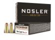 Main product image for Nosler Match Grade Jacketed Hollow Point 115g 9mm Ammo 20 Round Box
