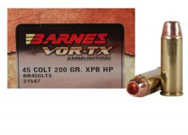 Barnes VOR-TX 45 Colt 200gr XPB 20/bx - BA21547 Barnes VOR-TX 45 Colt 200gr XPB 20/bx - BA21547