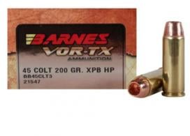 Barnes VOR-TX 45 Colt 200gr XPB 20/bx