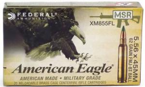 FEDERAL XM855 5.56 NATO AMMO GREEN TIP - FEDXM855FL FEDERAL XM855 5.56 NATO AMMO GREEN TIP - FEDXM855FL