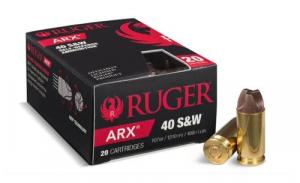 Ruger Ammo S&W 107gr ARX 20/Bx 10Bx/Cs 200Rd/Cs