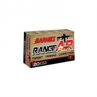 Barnes Ammo 30844 5.56 X 45mm 52gr ZN Core OTFB - BB556Z1