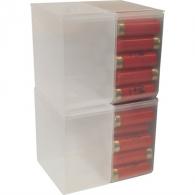 25 Round Shotshell Box, sold as set of 4 Clear - SS2500 25 Round Shotshell Box, sold as set of 4 Clear - SS2500