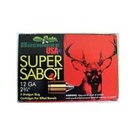 USA BRENNEKE AMMO SUPERSABOT 12 GAUGE 3IN 1 1/8OZ.SLUG (5 ROUNDS - USBSL123SUS USA BRENNEKE AMMO SUPERSABOT 12 GAUGE 3IN 1 1/8OZ.SLUG (5 ROUNDS - USBSL123SUS
