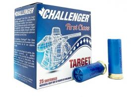 Challenger Target Load 12 GA 2 3/4dr. 1 1/8 oz. #8 25rd box - 40018 Challenger Target Load 12 GA 2 3/4dr. 1 1/8 oz. #8 25rd box - 40018