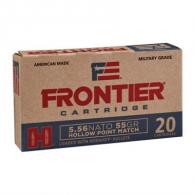Hornady Frontier Ammo 5.56 NATO 55gr HPM 150rd - FR2415 Hornady Frontier Ammo 5.56 NATO 55gr HPM 150rd - FR2415