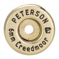 Peterson Brass 6mm Creedmoor 50bx - PCC6MMCRD50
