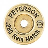 Peterson Brass 260 Remington 50bx - PCC260RM