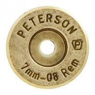 Peterson Brass 7mm-08 Rem 50bx - PCC7MM0850