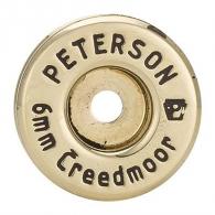 Peterson Brass 6mm Creedmoor 500bx - PCC6MMCRD500