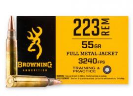 Main product image for Browning .223 Remington 55gr Full Metal Jacket 20/Box