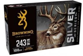 SILVER SERIES 243 WINCHESTER RIFLE AMMO