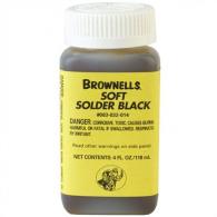 Brownells Soft Solder Black 4 Oz - 083032014