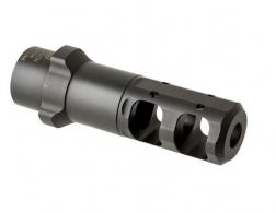 Gemtech TRI-LOCK .338LM Muzzle Brake-ARROW QM Suppressor-M18X1.5-R - 12144