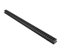 EGW HD Picatinny Rail Blank 7075 Aluminum Black Anodize 16" - 89020